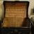 Vintage Leather Trunk Lined with Wicker 1 thumbnail