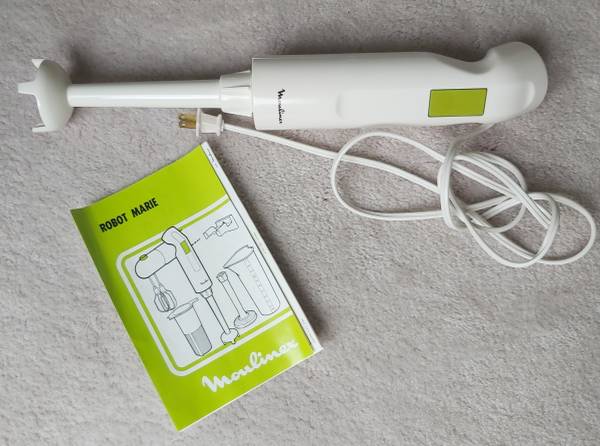 Moulinex Robot Marie Hand Held Immersion Blender/Mixer (Model 730 ...