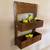 Shelf made from Restored Antique Treadle Sewing Machine Cabinet 2 thumbnail