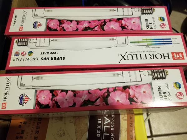 Eye Hortilux 1000W Enhanced Super HPS Grow Light Bulb Lamp Watt High Pressure 1