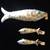 Mexican Sterling Silver Fish Pendants 1 thumbnail
