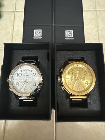 Nixon Watches for both - $300 (Arcadia)63471347853443120