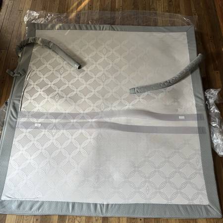 Conjunto completo de capa Dual Temp Sleep Number tamaño king + bombas y controles remotos - $650 (Renton)63471422139779123
