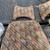 3 OUTDOOR PATIO CHAIR CUSHIONS CUSHION brown like new 1 thumbnail