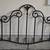 Black Wrought Iron Full Bed Frame – Headboard & Footboard 2 thumbnail