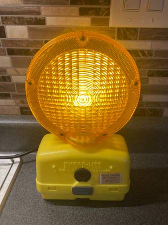 Rewired Construction Light for Garage 1