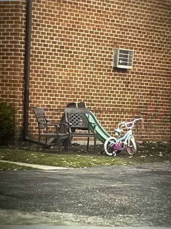 All chairs , metal grill, slide FREE 1