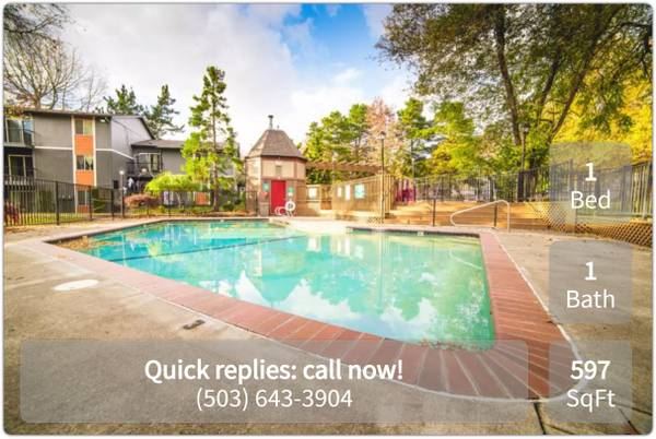 $1,350 / 1br - 597ft2 - Embrace style. Discover our unique living spaces. (BEAVERTON - Central Beaverton)63831464216835122