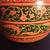 Vintage Hand Painted Wooden Box with Lid 5 thumbnail