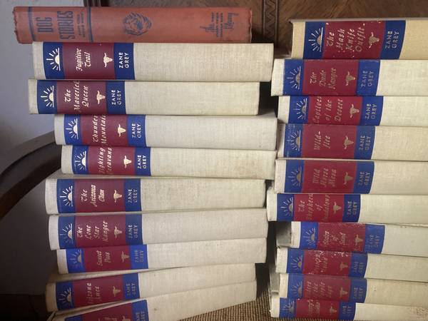 1950 rare Zane gray collection 1