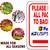 Deliver All Packages to Back Door Sign 3 thumbnail