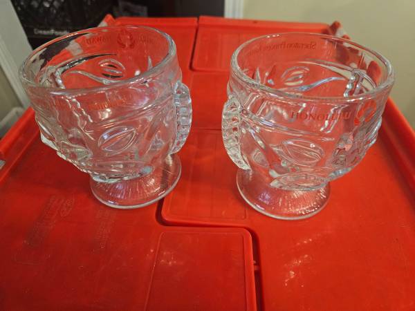 2-HONOLULU HAWAII MUG/GLASS SHERATON PRINCESS KAIULANI 1