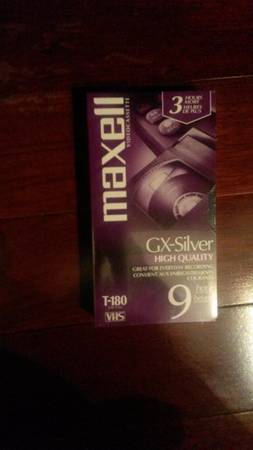 Maxell GX-SILVER High Quality T-180 1