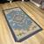 Vintage Stone Washed Hand Made Rug - Aztec pattern- 4 thumbnail