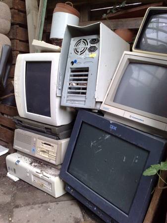 GOT OLD ELECTRONICS? WE PICK THEM UP FREE! 1