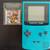 Teal Green Nintendo Gameboy Color with game 1 thumbnail