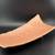 Woodfield Salmon Pink Three Toed Dish by Steubenville 4 thumbnail