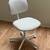 IKEA BLECKBERGET Swivel Chair, Klovsta white/gray 1 thumbnail
