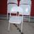 White folding banquet steel chairs 1 thumbnail