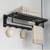 90° Foldable Towel Racks for Bathroom Wall Mounted with Rustproof Aluminum Towe 1 thumbnail