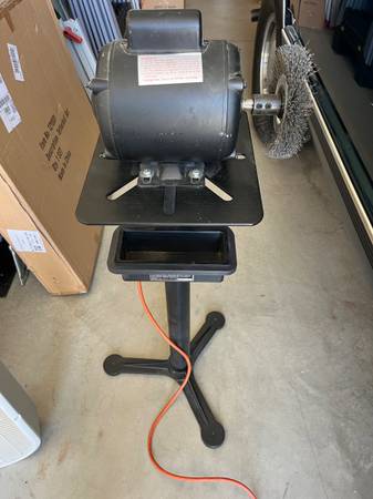 Craftsman Bench Grinder Stand w/Motor - $25 (Wenatchee)63441596089473120