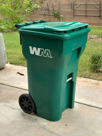 Trash Can Bin 1