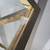 Milo Baughman Style Diamond Brass and Glass Etagere 3 thumbnail