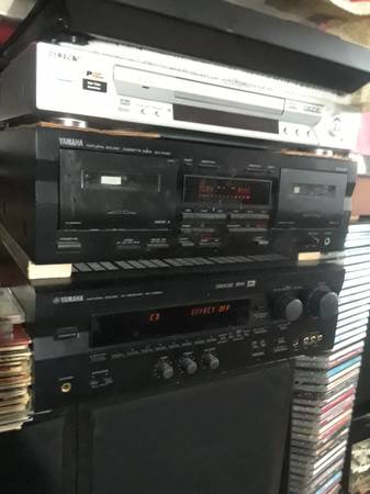 yamaha double cassette deck 1