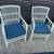 Pair of Vintage Porch Armchairs with Bentwood Frame & Wicker / Rattan. 4 thumbnail