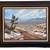Original DILLIE THOMAS Framed OIL PAINTING California Desert Landscape 1 thumbnail