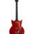 Vintage Kay Red Devil Hollow Body Electric Guitar – Cherry Red 1 thumbnail
