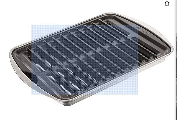 Nordic Ware cast iron grill and sear pan 1