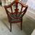 Vintage Hepplewhite-style shield-back dining chair 3 thumbnail