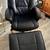 Leather recliner & footstool 2 thumbnail
