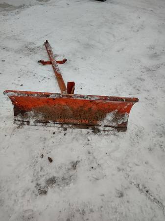 Kubota 48" snow plow 1