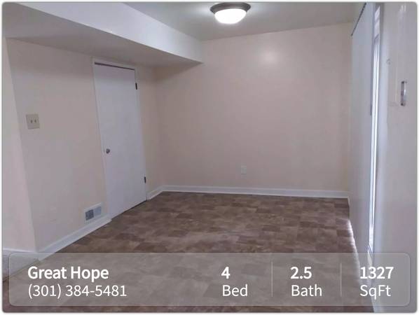 $2,419 / 4br - 1327ft2 - Stop by today at the 4 bed / 2.5 bath of your dreams! 1327 Sq Ft! (Silver Spring)64040195319682120
