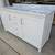 60" BATHROOM VANITY Rockleigh WHITE Double Sink Cabinet w/ Marble Top 6 thumbnail