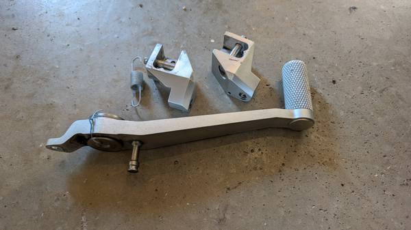 BMW R 1200/1250 RT Foot Peg Lowering & Adjustable Brake lever kit - $180 (Plano)63471289923075122