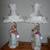 2 Large 4 Character Capodimonte Italian Table Lamps 1994 10 thumbnail