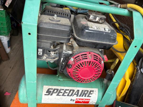 Speedair honda gas compressor 1