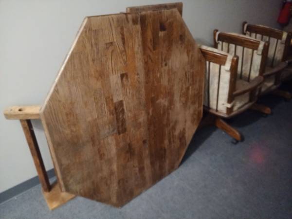 Dining room table and chairs 1