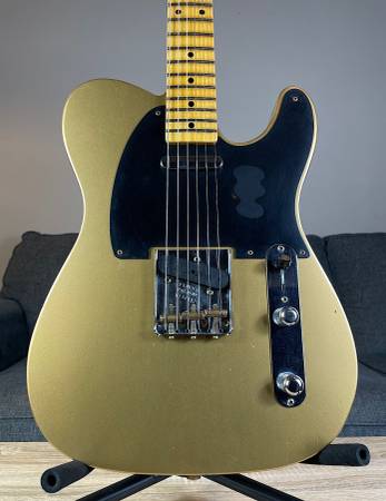 2025 Fender Custom Shop '54 Journeyman Telecaster HLE Gold 1