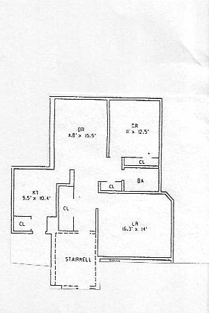 $1,475 / 1br - 800ft2 - NOBODY on your head third floor - (chicago west rogers park) (chicago west rogers park)64041811501443120