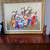 Framed, signed J. Roybal large vibrant painting B82 1 thumbnail