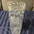 High end American Brilliant Cut Etched Crystal Cylinder 10" Vase 4 thumbnail