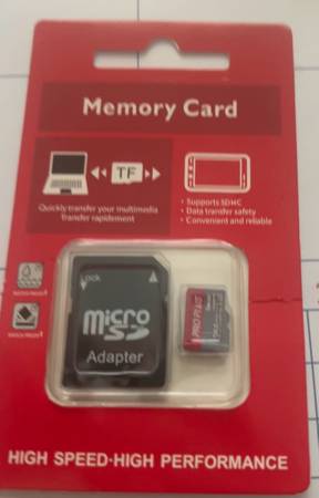 256GB Micro SD Csrd with Adapter Class 10 U3 1