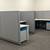 6' x 6' Steelcase Answer Stations 54" high panels 44#66 3 thumbnail