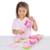 Vintage Toy tea set with flowers and butterflies creative pretend play 3 thumbnail