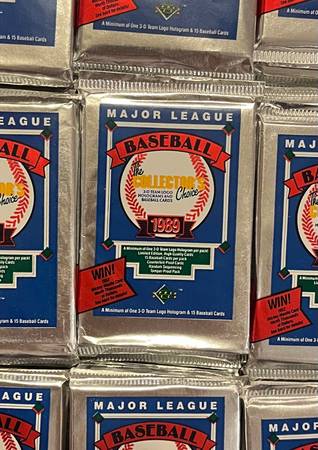 1989 Upper Deck baseball pack - unopened 1