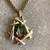 Vintage Sarah Coventry Watermelon Crystal Necklace 2 thumbnail